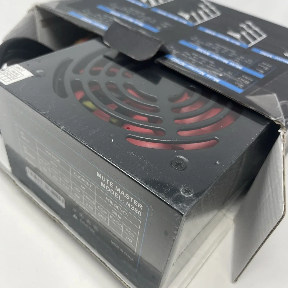 Mute Master Computer Power Supply Unit Model N380. New Open Box